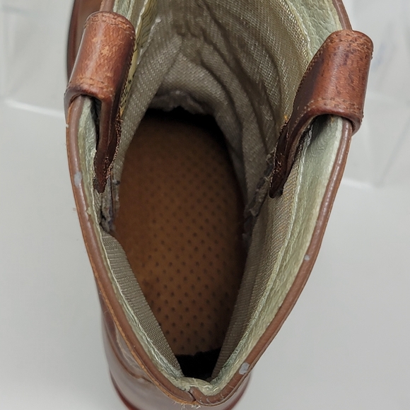 Ariat Brown Leather Cowgirl Western Boots Pull On Pointed 13625 Womens Size 7.5B - Picture 10 of 11